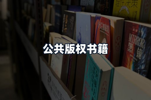 公共版权书籍
